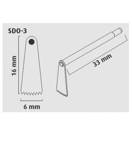 SERRA OSCILATORIA CIRURGICA DENTFLEX SDO3